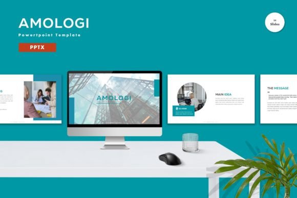 Amologi - Powerpoint Template: Elevating Your Business and Personal Presentations