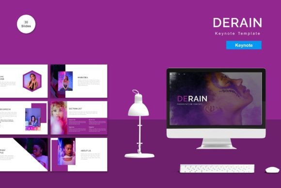 Derain - Keynote Template: A Visual Powerhouse for Modern Presentations
