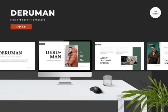 Deruman - Powerpoint Template: A Versatile Tool for Every Presentation