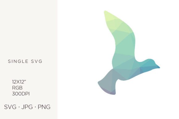 Geometric Bird Art for Design