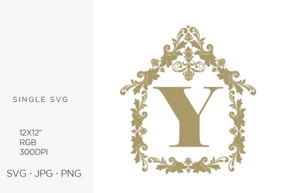House Like Ornamental Emblem, Letter Y: A Versatile Vector Asset for Design Workflows