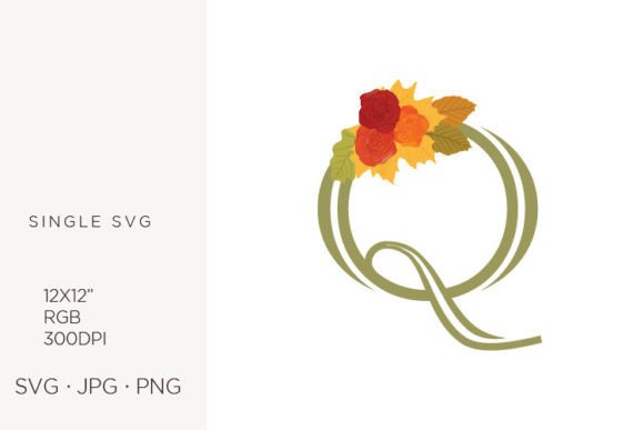 Integrating Rose Flowers As a Part of Letter Q into Professional Design Workflows