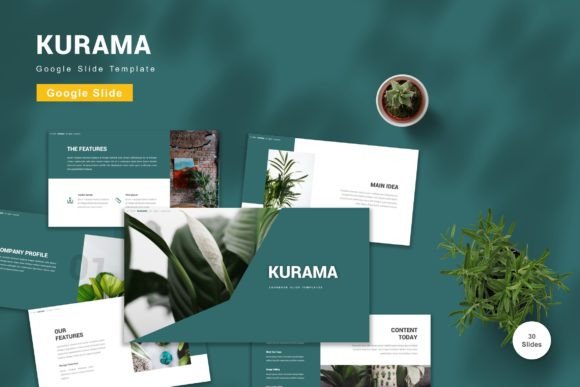 Kurama - Google Slide Template: A Strategic Asset for Professional Presentations