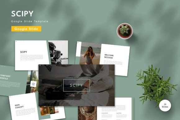 Mastering Professional Presentations: A Comprehensive Guide to the Scipy Google Slide Template