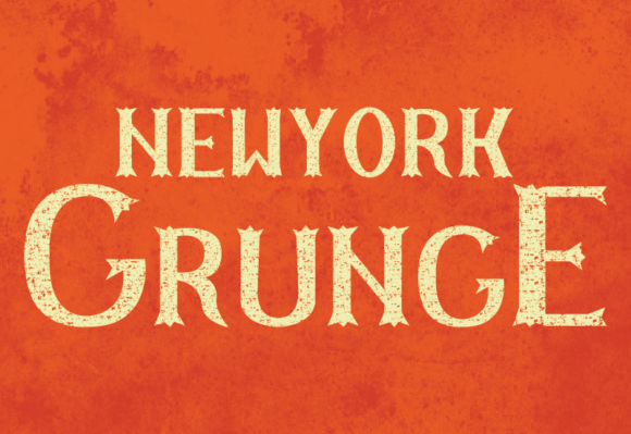 Newyork Grunge: A Vintage Typeface for Modern Brands