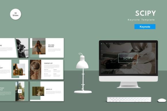 Scipy - Keynote Template: A Versatile Tool for Modern Presentations