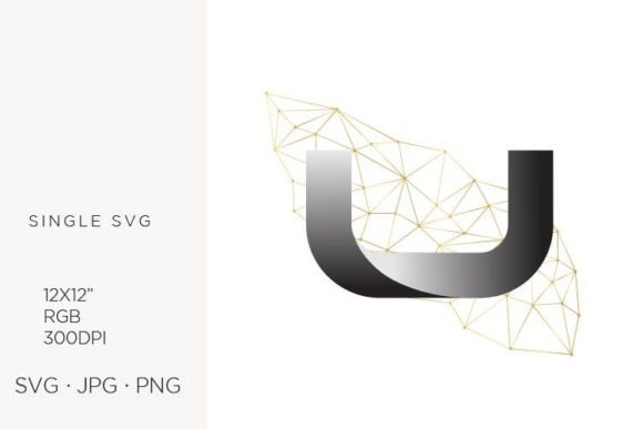 Technology Related Logo Letter U: A Versatile Design Asset