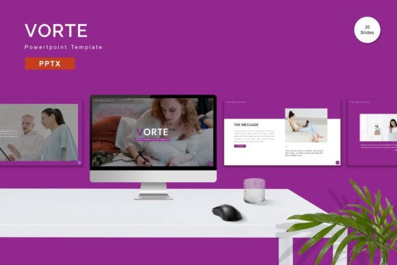 Vorte PowerPoint Template for Business