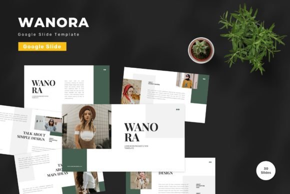 Wanora - Google Slide Template: A Strategic Tool for Professional Presentations